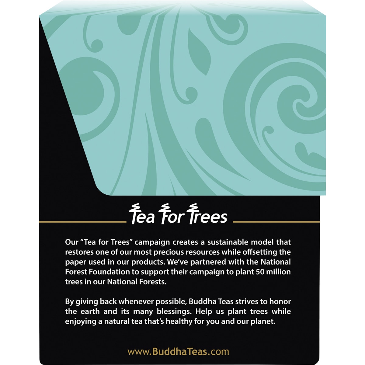 BUDDHA TEAS Organic Herbal Tea Bags Calm Buddha Blend 1 x 18pk