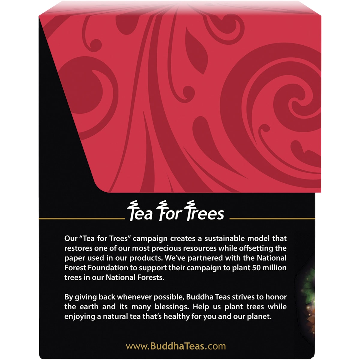 BUDDHA TEAS Organic Herbal Tea Bags Digestive Nirvana Blend 1 x 18pk