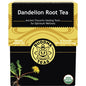 BUDDHA TEAS Organic Herbal Tea Bags Dandelion Root Tea 1 x 18pk