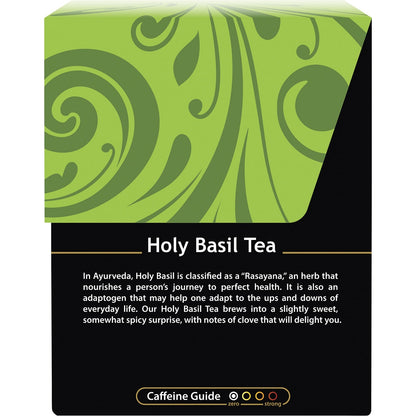 BUDDHA TEAS Organic Herbal Tea Bags Holy Basil Tea (Tulsi) 1 x 18pk