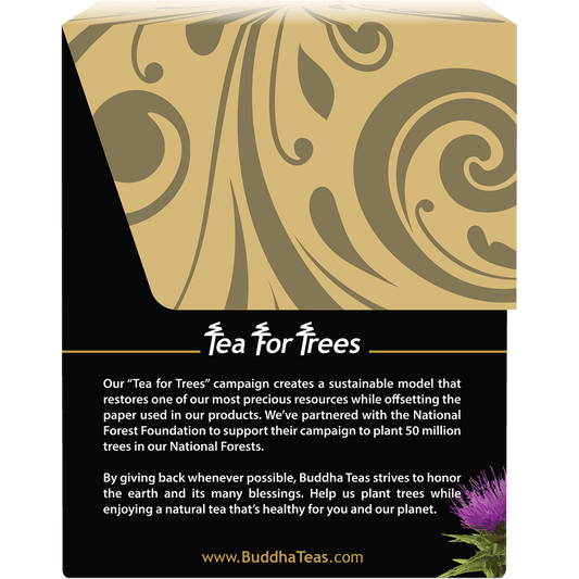 Buddha Teas Organic Herbal Tea Bags Milk Thistle Tea