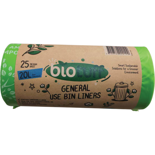 Biotuff General Use Bin Liners Medium20L