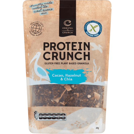 Coastal Crunch Protein Crunch Granola Cacao, Hazelnut & Chia