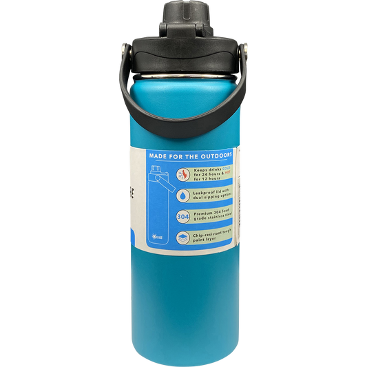Cheeki Stainless Steel Bottle Adventure Insulated Aqua