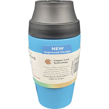 CHEEKI Coffee Mug Aqua 1 x 450ml