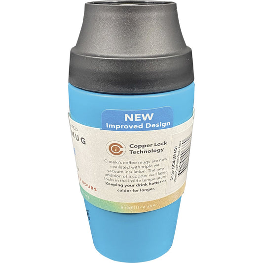 CHEEKI Coffee Mug Aqua 1 x 450ml