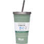 CHEEKI Insulated Tumbler Pistachio with S/Steel Straw 1 x 500ml