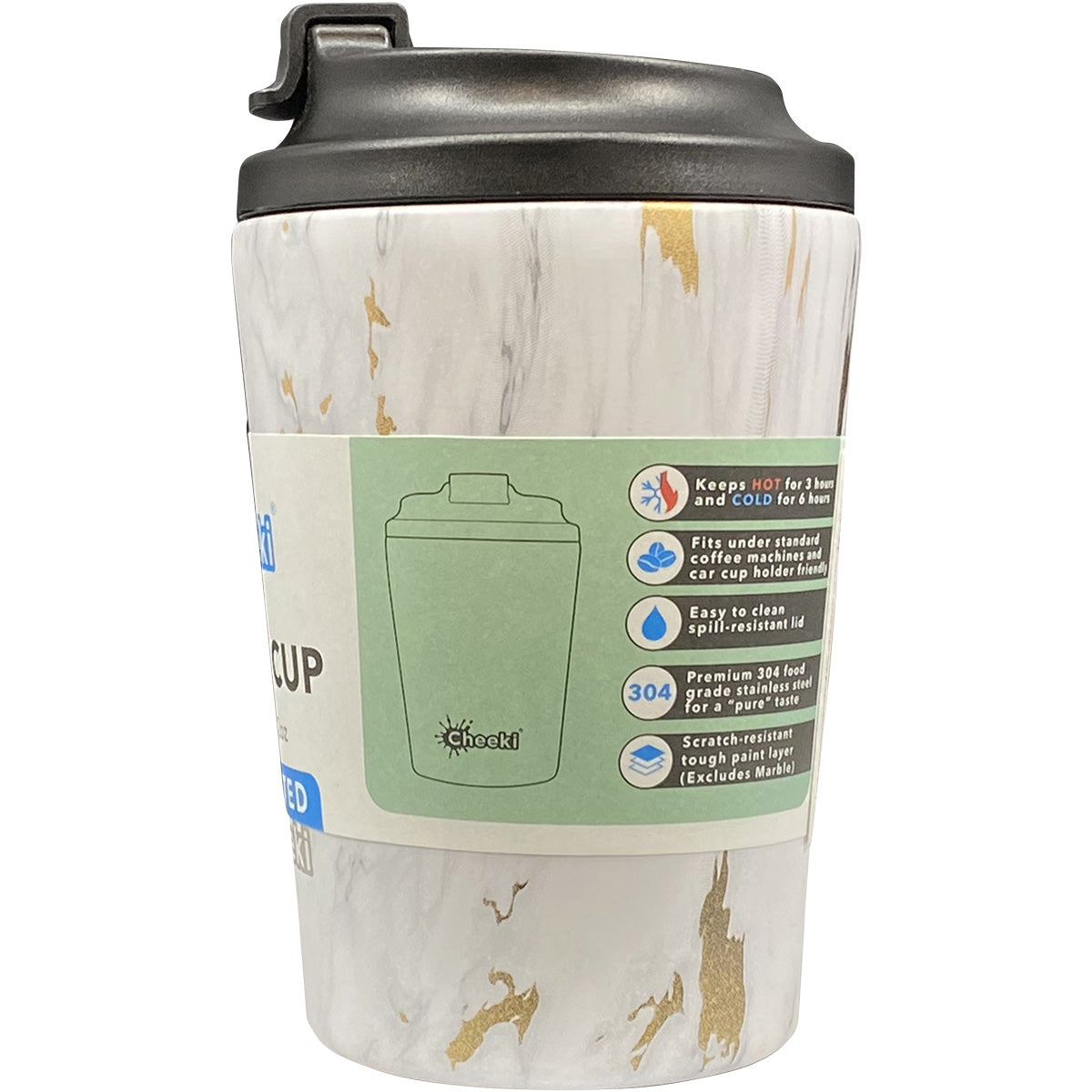 CHEEKI Coffee Cup Marble 1 x 350ml