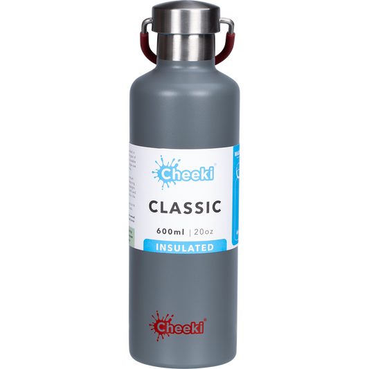 Cheeki Stainless Steel Bottle Insulated Slate