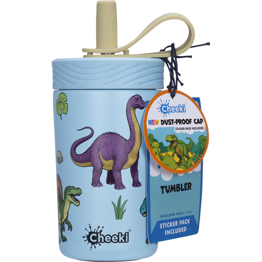 Cheeki Kids Insulated Tumbler Dinosaur