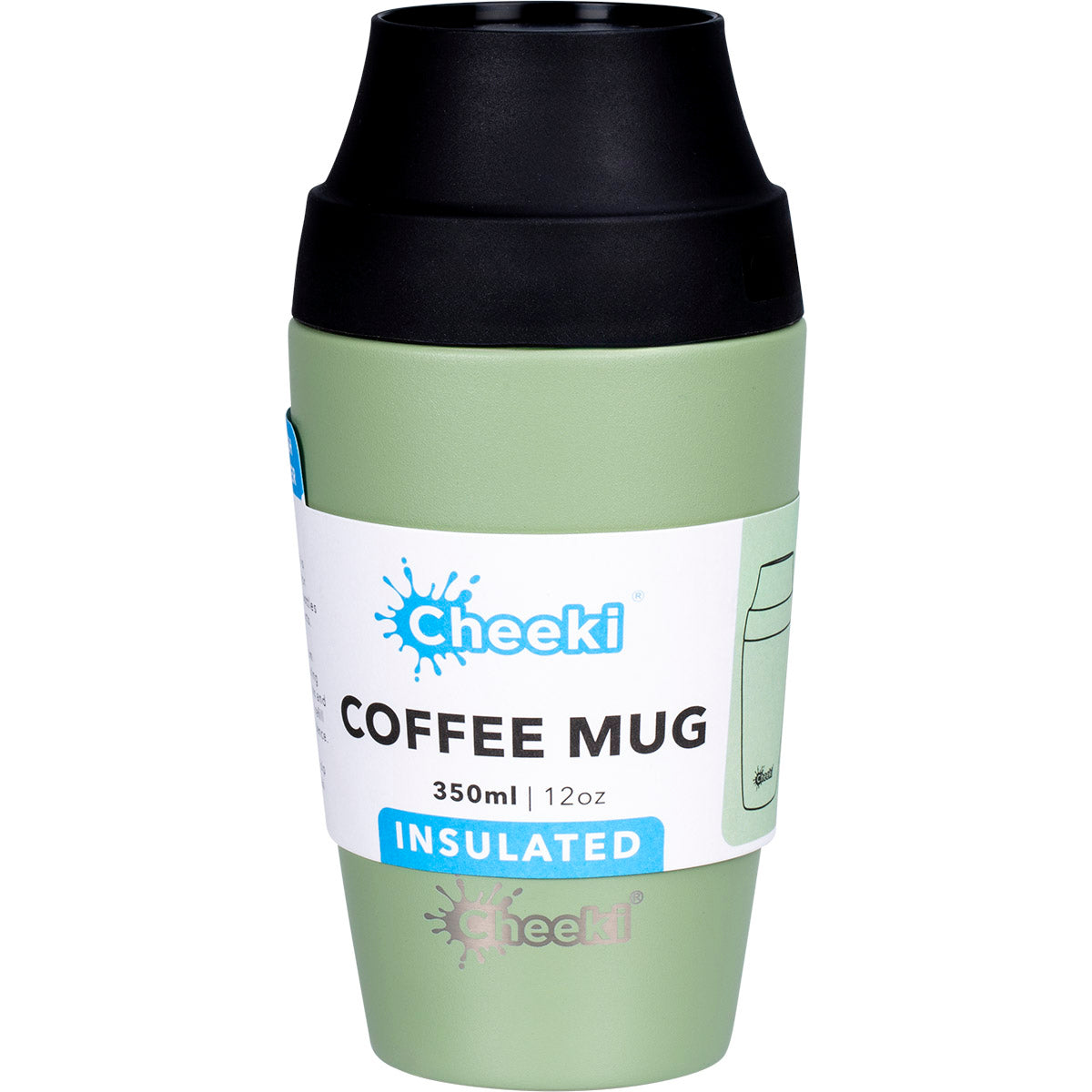 CHEEKI Coffee Mug Evergreen 1 x 350ml
