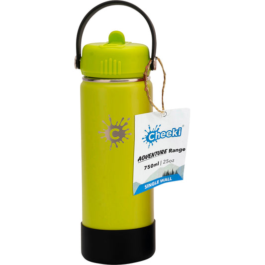 CHEEKI Stainless Steel Bottle Adventure Insulated Lime 1 x 750ml