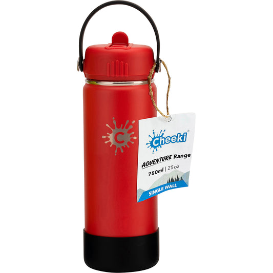 CHEEKI Stainless Steel Bottle Adventure Insulated Ruby 1 x 750ml