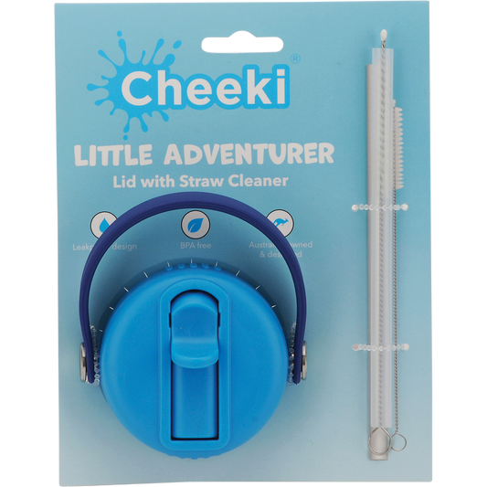 Cheeki Kids Bottle Replacement Lid Sharks