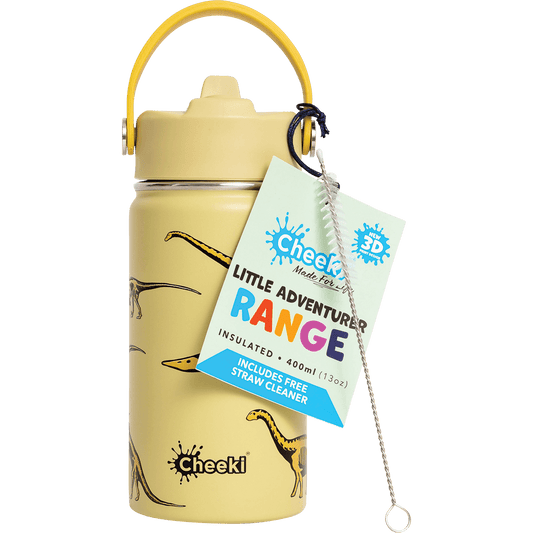 Cheeki Kids Bottle Insulated Dinosaur