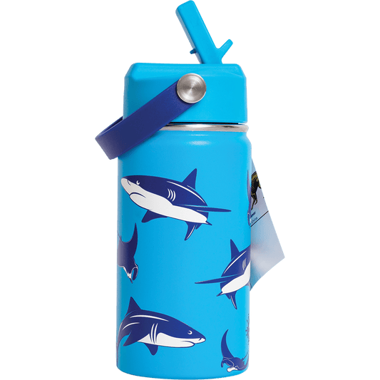 Cheeki Kids Bottle Insulated Sharks