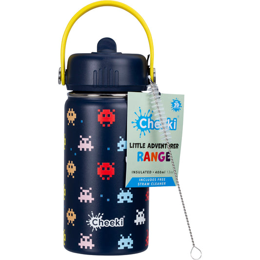 CHEEKI Kids Bottle Insulated Arcade 1 x 400ml