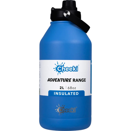 CHEEKI Stainless Steel Bottle Adventure Insulated Azure 1 x 2L