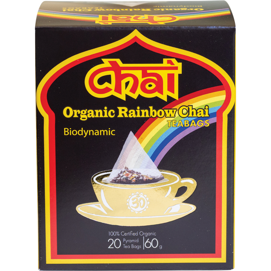 Chai Tea Organic Rainbow Chai Tea Bags