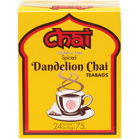 Chai Tea Spiced Dandelion Chai Tea Bags