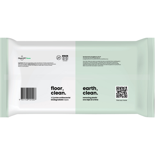 CleanLIFE Floor Clean Wipes