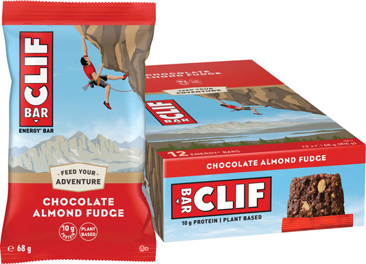 CLIF Energy Bar Chocolate Almond Fudge 12 x 68g