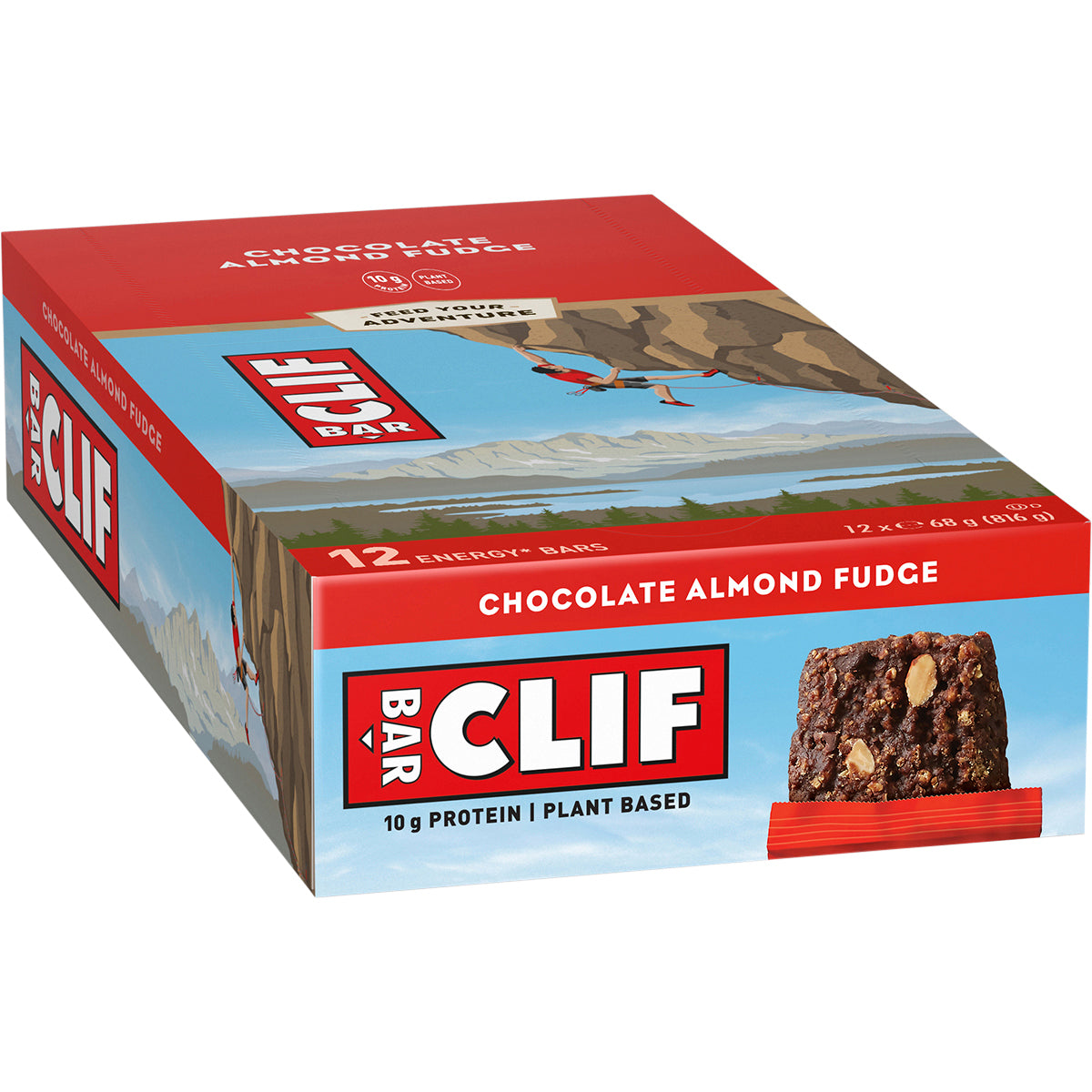 CLIF Energy Bar Chocolate Almond Fudge 12 x 68g