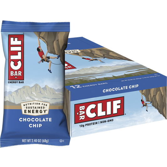 CLIF Energy Bar Chocolate Chip - Box of 12
