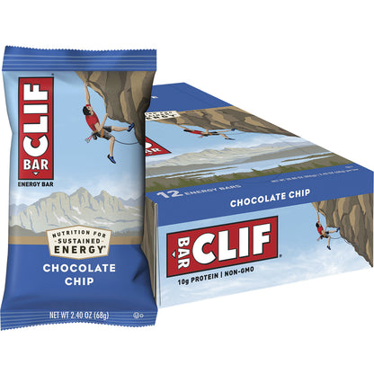 CLIF Energy Bar Chocolate Chip 12 x 68g