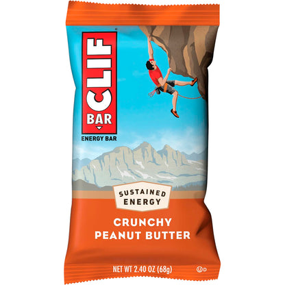 CLIF Energy Bar Crunchy Peanut Butter 12 x 68g