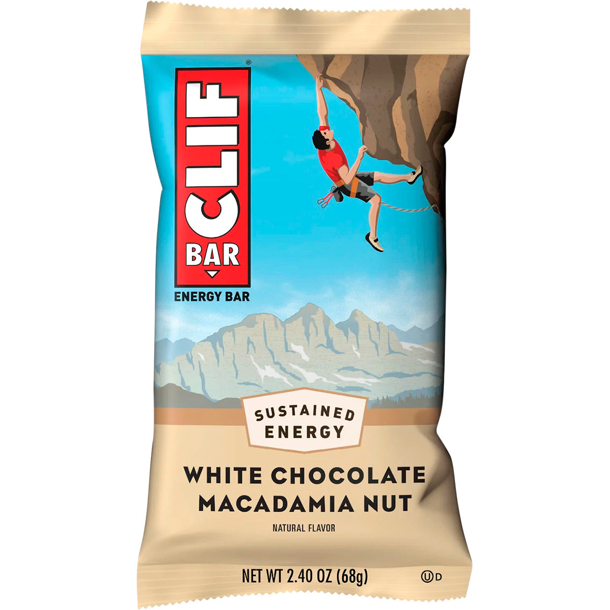 CLIF Energy Bar White Chocolate Macadamia 12 x 68g
