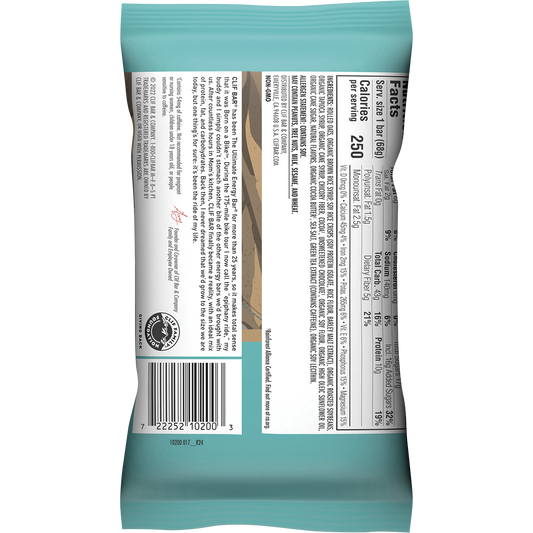 CLIF Energy Bar Cool Mint Choc 49mg Caffeine - Box of 12