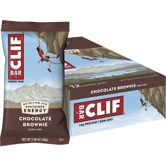 CLIF Energy Bar Chocolate Brownie - Box of 12