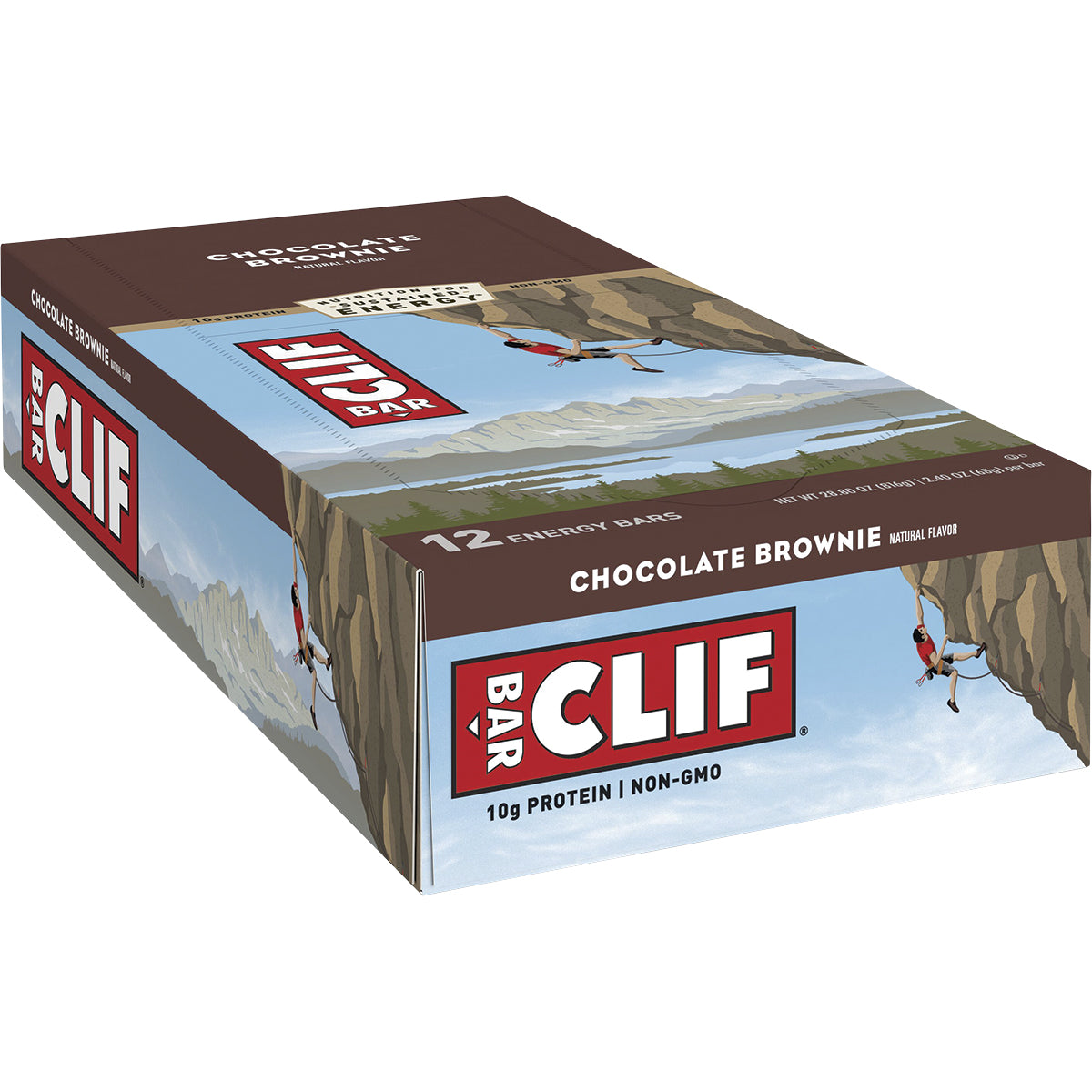 CLIF Energy Bar Chocolate Brownie 12 x 68g