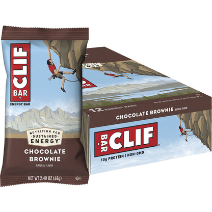 CLIF Energy Bar Chocolate Brownie 12 x 68g