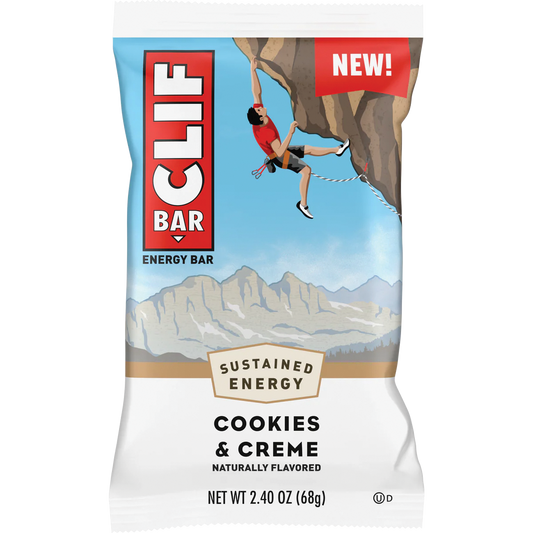 CLIF Energy Bar Cookies & Creme - Box of 12