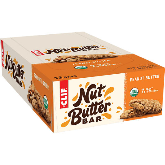 CLIF Nut Butter Bar Peanut Butter - Box of 12