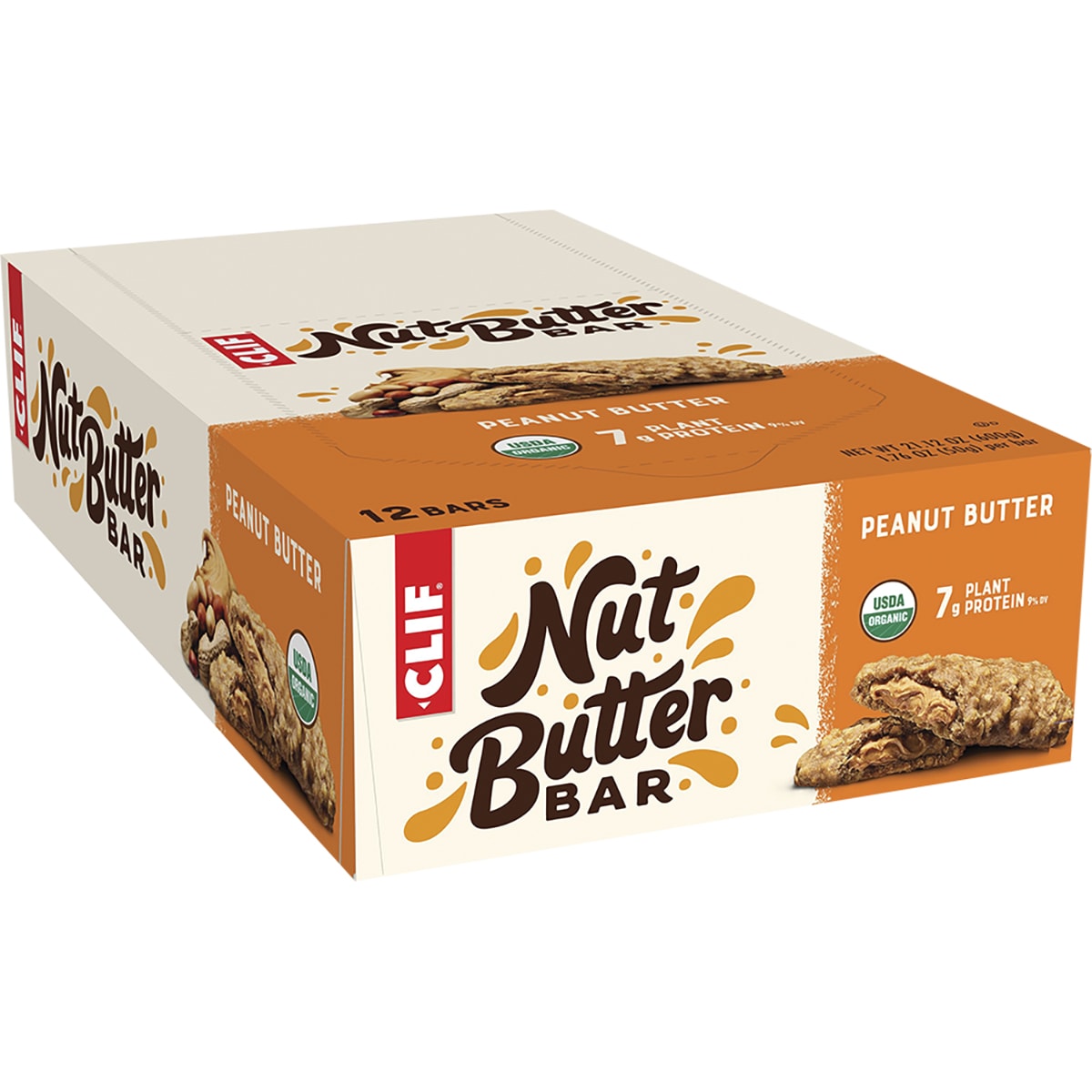 CLIF Nut Butter Bar Peanut Butter 12 x 50g