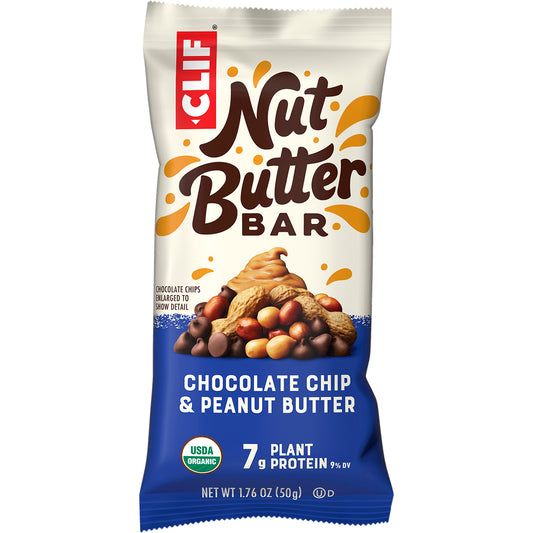 CLIF Nut Butter Bar Chocolate Chip & Peanut Butter 5 x 50g