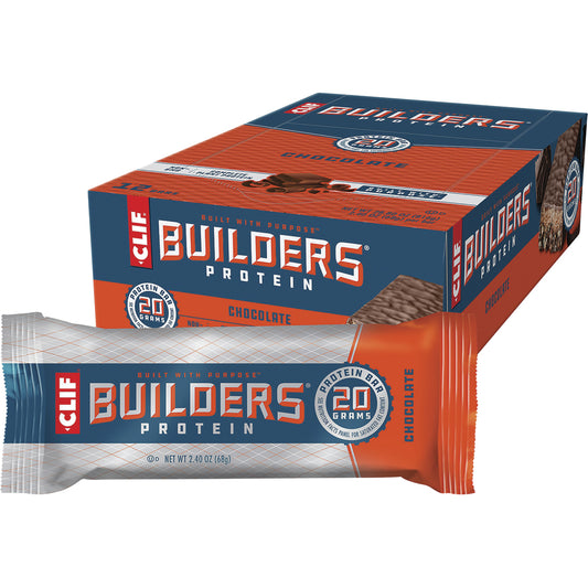 CLIF Builders Bar Chocolate 12 x 68g