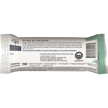 CLIF Builders Bar Chocolate Mint 12 x 68g