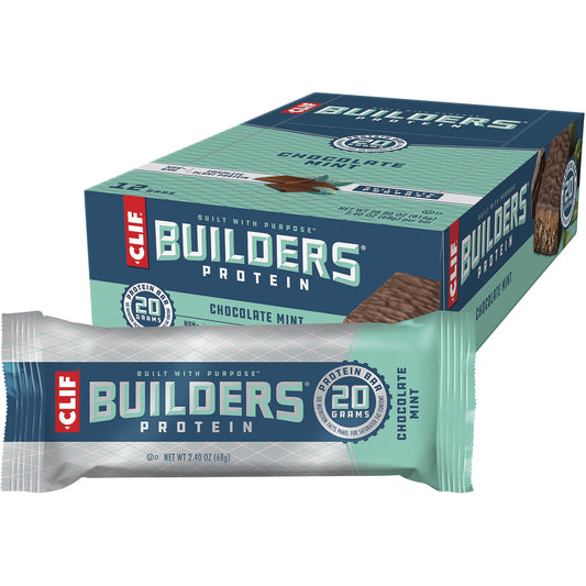 CLIF Builders Bar Chocolate Mint 12 x 68g