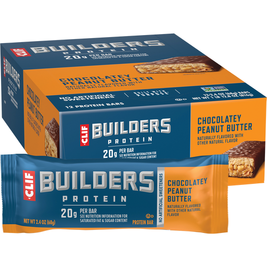 CLIF Builders Bar Chocolatey Peanut Butter - Box of 12