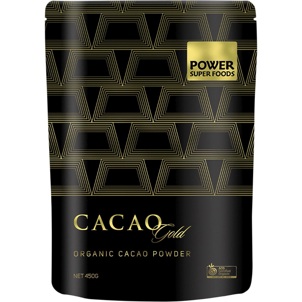 POWER SUPER FOODS Cacao Gold Powder Certified Organic 1 x 450g