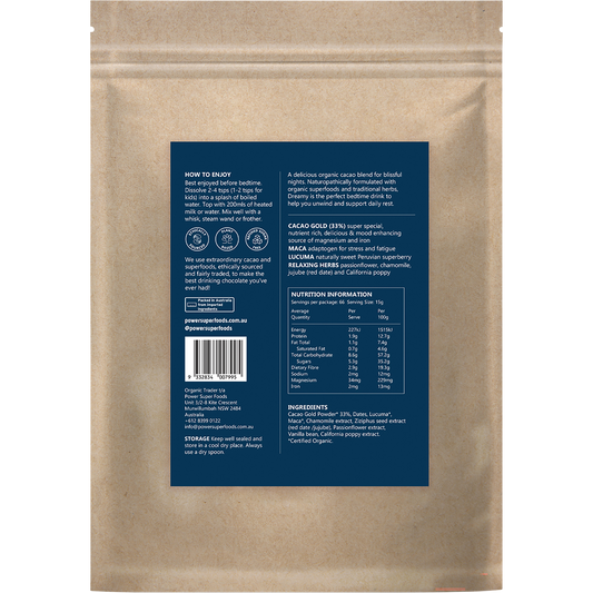 Power Super Foods Dreamy Night Drinking Chocolate
