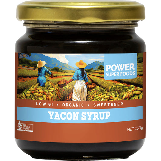 POWER SUPER FOODS Yacon Syrup Certified Organic 1 x 250g