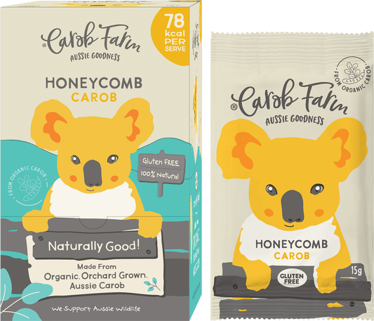 CAROB FARM Carob Koala Honeycomb x 50
