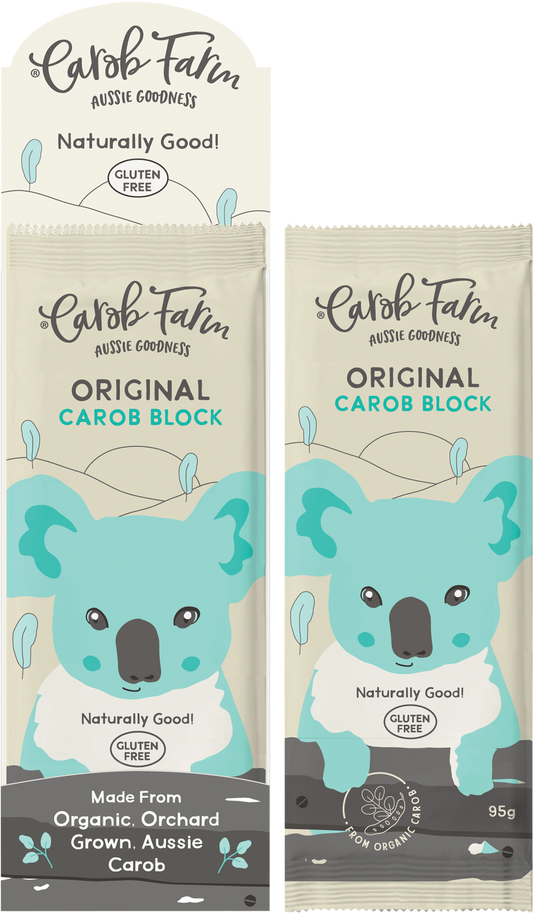 CAROB FARM Carob Block Original x 12
