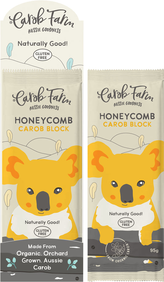 CAROB FARM Carob Block Honeycomb x 12