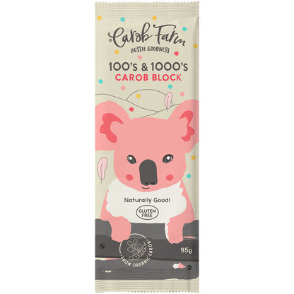 CAROB FARM Carob Block 100's & 1000's x 12